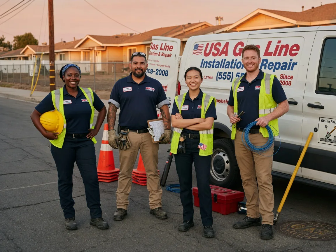 Gas Line Installation company in Canute, OK